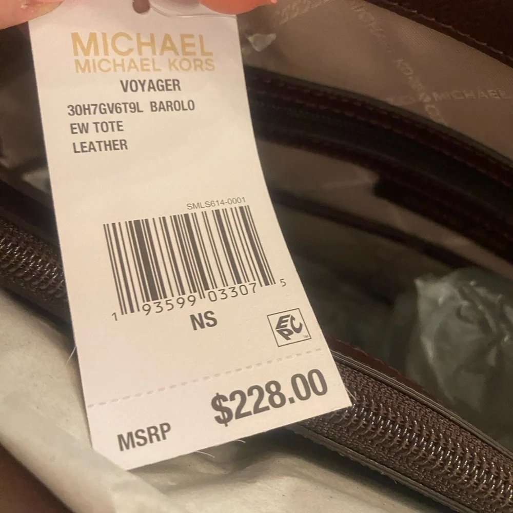 Michael Kors leather michael gold